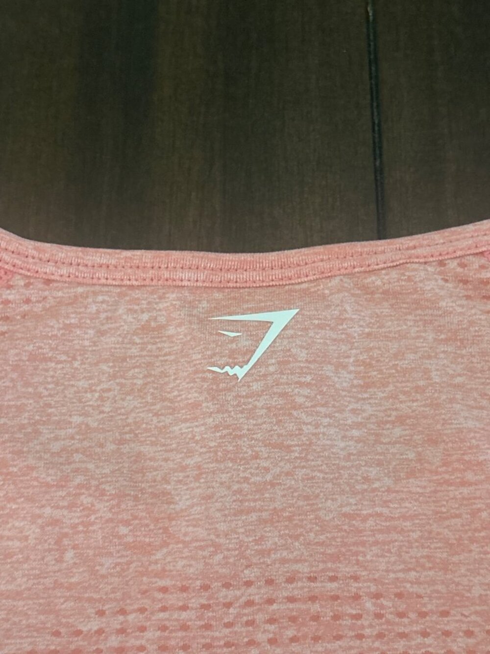 Gymshark Womens Seamless Long Sleeve Workout Top Pink Thumbholes Size S - Picture 6 of 11